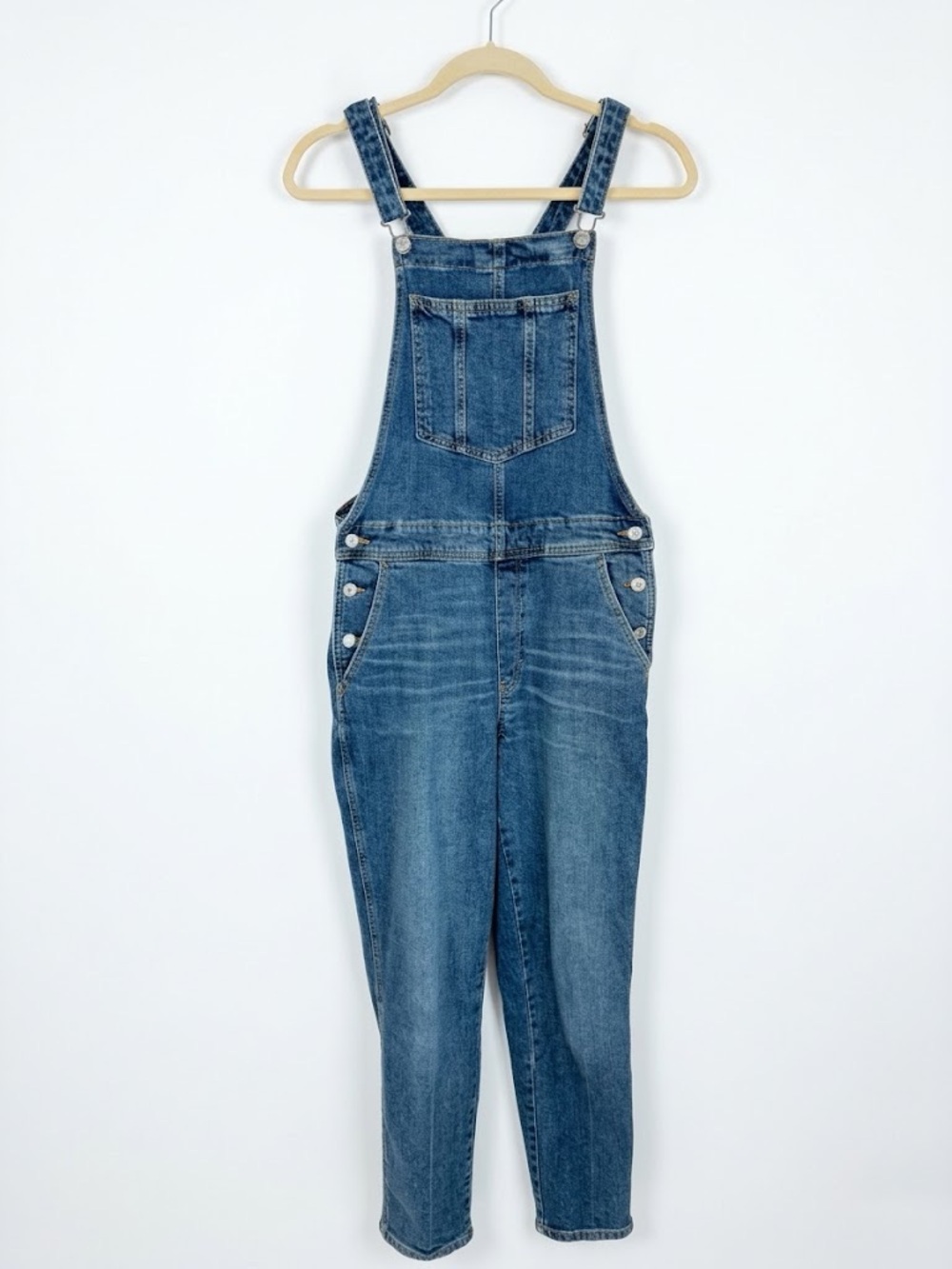 Women's Denim Overalls - Size 4